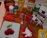 Foto del paso 1 de la receta Tarta de zanahoria & nueces con frosting de queso