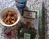 Foto del paso 1 de la receta: Tarator búlgaro o sopa fría de yogur y pepino