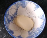 Foto del paso 1 de la receta: Tortitas de leche de coco y té matcha