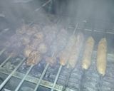 A picture of step 7 of Seekh Kabab.