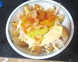 Foto del paso 8 de la receta: Papas mexicanas con pollo desmechado