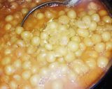 A picture of step 1 of Ragda Pattice.