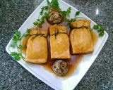 Hình bước làm 5 của món Đậu Hủ Bao Bố Chay