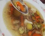 Darálthúsleves recept fázis 4 fotója