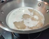A picture of step 3 of Almond soup.