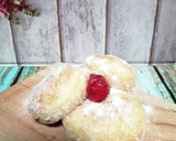 Foto langkah ke 8 dari resep Donat metode autolisis (donat tanpa mixer dan ulen).