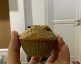 รูปขั้นตอนการทำที่ 4 ของ Gluten-free Banana Muffins for kids