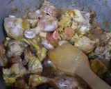 A picture of step 2 of Chicken Baryani.