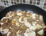 Foto langkah ke 3 dari resep Cah Tofu Sapi Giling.