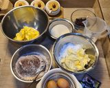 Foto langkah ke 1 dari resep Chocolate Creamcheese Butter Cake.
