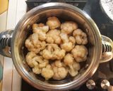 Karfiollal csőben sült sertéskaraj recept fázis 3 fotója