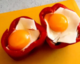 Foto del paso 3 de la receta: ¡Pimientos rellenos con atún, huevo y queso!
