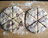 A picture of step 4 of Azuki Scones.