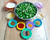 दह्यातली भेंडी (dahyatil bhendi recipe in marathi) रेसिपी स्टेप 1 फोटो 