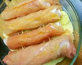 Foto del paso 6 de la receta: Rollitos de pollo rellenos