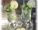 A picture of step 1 of 🍈🌿Mint Lime Mojito🌿🍈.