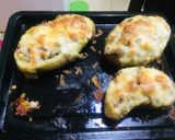 Foto del paso 6 de la receta: Papas rellenas con ensalada mixta 🥗🥔