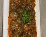 A picture of step 1 of Sardine Tagine 😋.