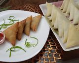 A picture of step 7 of Keema Samosa.