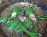 Foto langkah ke 5 dari resep Gai Hor Bai Toey - Thai Pandan Chicken (Ayam Pandan Thailand).