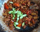 Foto langkah ke 4 dari resep Tumis Teri Tempe Pete.