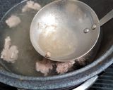รูปขั้นตอนการทำที่ 3 ของ แกงจืดจิงจูฉ่ายใส่หมูสับ #กินผักรักสุขภาพ1