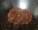 Qeema bhuray karaily recipe step 2 photo