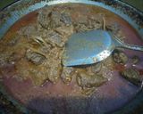 A picture of step 3 of Beef Rendang.