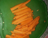 Foto del paso 2 de la receta: Filete con vegetales y pasta estilo chino