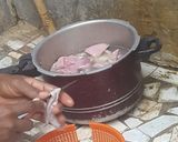 A picture of step 1 of Assorted meat pepper soup.