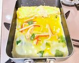 A picture of step 5 of Cheese, Imitation Crab, and Shiso Tamagoyaki (Japanese Rolled Omelet) – My All-Time Favorite.
