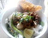 Hình bước làm 4 của món Mỳ quảng gân bò