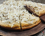 Foto del paso 13 de la receta: Fugazzeta rellena v2 - Rellena de jamón, muzzarella y champiñones