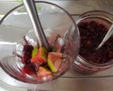 Hình bước làm 2 của món Mojito Cherry ngâm đường