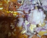 A picture of step 3 of Mutton dhaba Karahi.