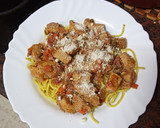 Foto del paso 5 de la receta: Pasta con ragout de cerdo y queso rallado
