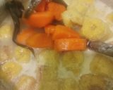 Foto langkah ke 4 dari resep Kolak Pisang Ubi Kuah Putih.