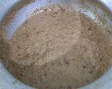 A picture of step 4 of Almond halwa.