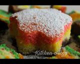 A picture of step 5 of Rainbow Cake.