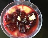 Foto del paso 3 de la receta: Panacota de cerezas y mascarpone