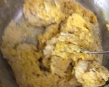 A picture of step 1 of Katori Khaman Dhokla.