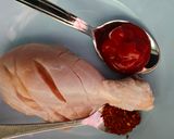 รูปขั้นตอนการทำที่ 1 ของ น่องไก่ย่าง รสเผ็ด ง่ายๆ หม้ออบลมร้อน คลีน