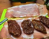 Szűzérmés és fekete-erdei sonkás panini recept fázis 5 fotója