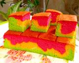 Foto langkah ke 4 dari resep Rainbow Panggang #Favorit PaonTaksu.