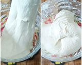 Gambar langkah 3 resipi Chicken Floss Sourdough Bread.