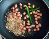 A picture of step 1 of Baingan ka salan.