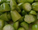 Gambar langkah 1 resipi Sambal Hitam Belimbing Buluh.