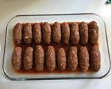 A picture of step 4 of Smyrna-Style Soutzoukakia Baked in the Oven.