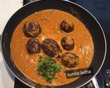 A picture of step 12 of Hyderabadi Bagara Baingan.