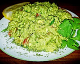A picture of step 1 of Mike's Southwestern Avocado Whole Grain Breakfast Toast.